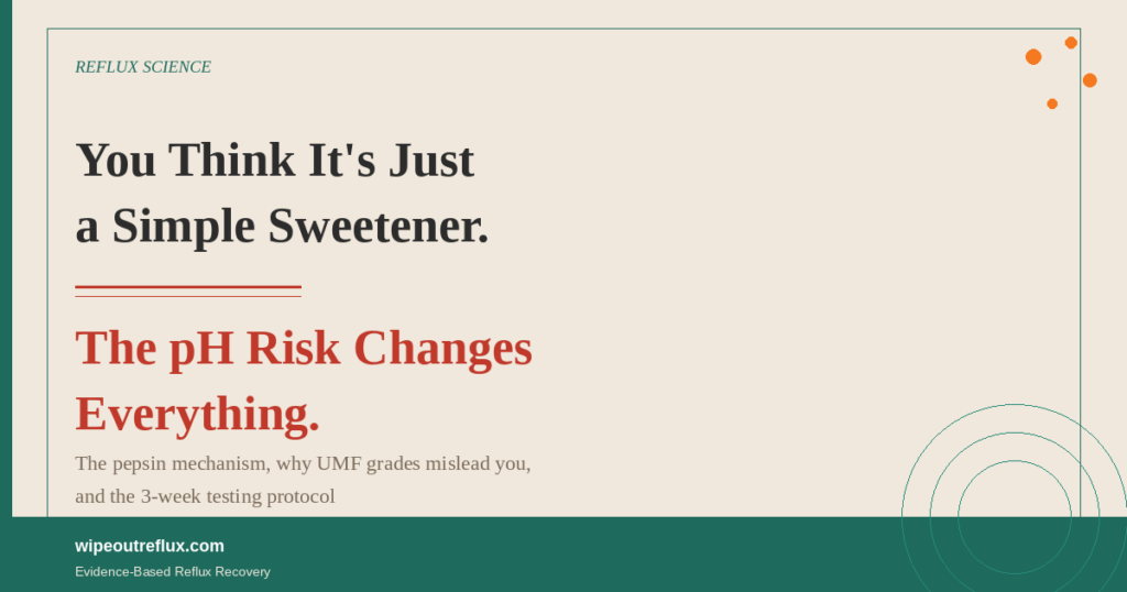 acid reflux manuka honey