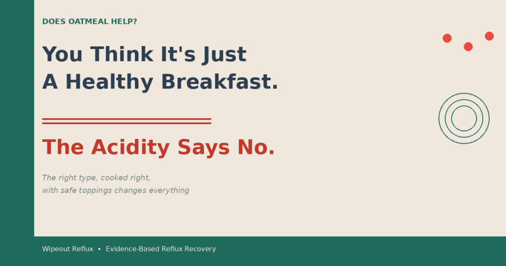 oatmeal for acid reflux