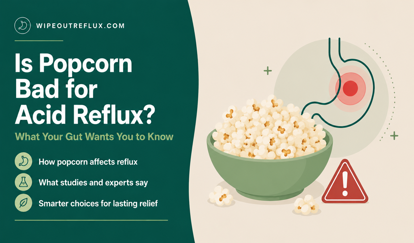 Is Popcorn Bad for Acid Reflux? Plain vs. Buttered, Explained - Wipeout