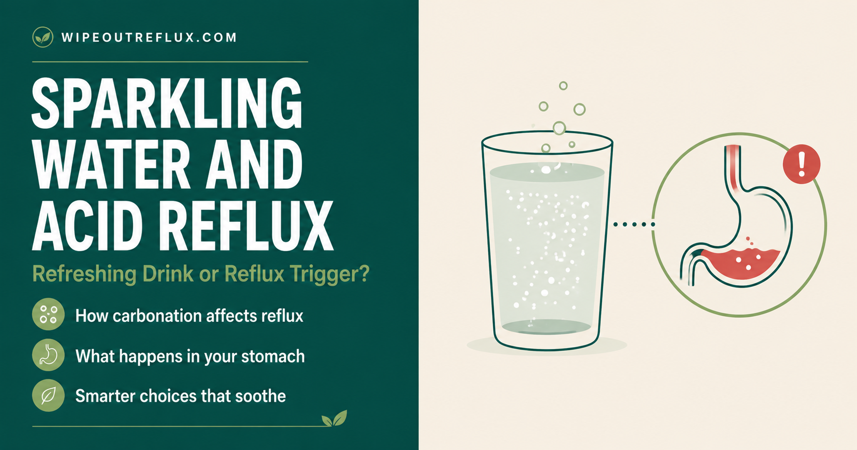 sparkling water