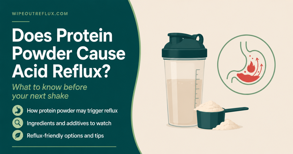 Does Protein Powder Cause Acid Reflux
