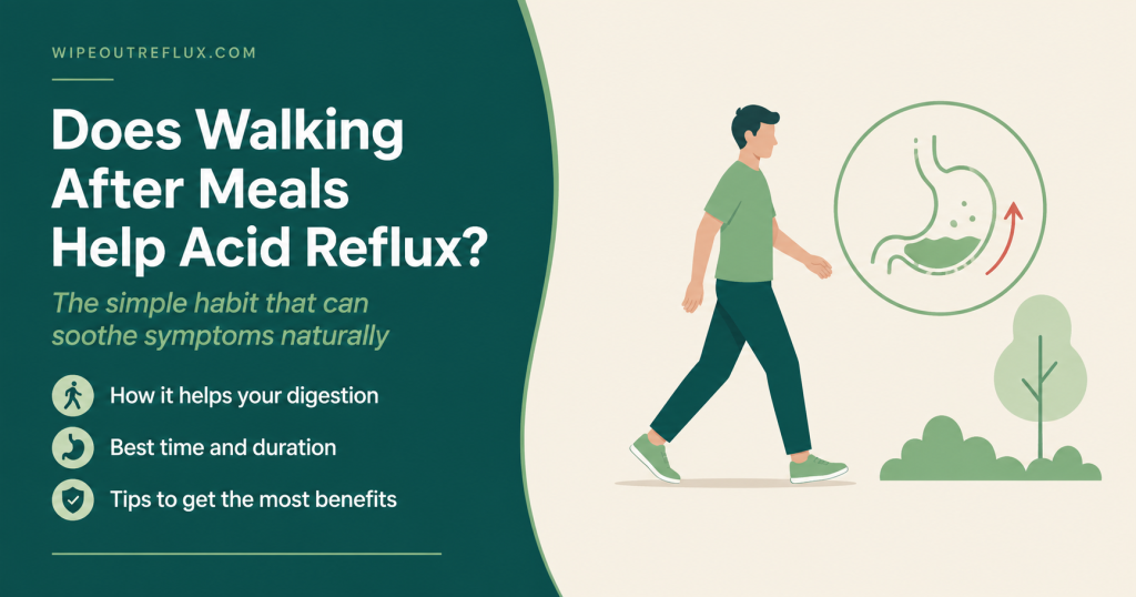 Does Walking After Meals Help Acid Reflux