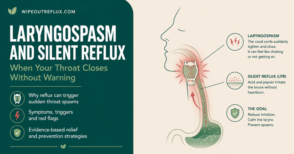 Laryngospasm and Silent Reflux