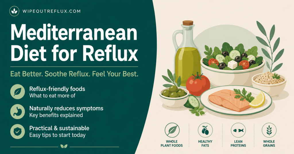Mediterranean diet for reflux