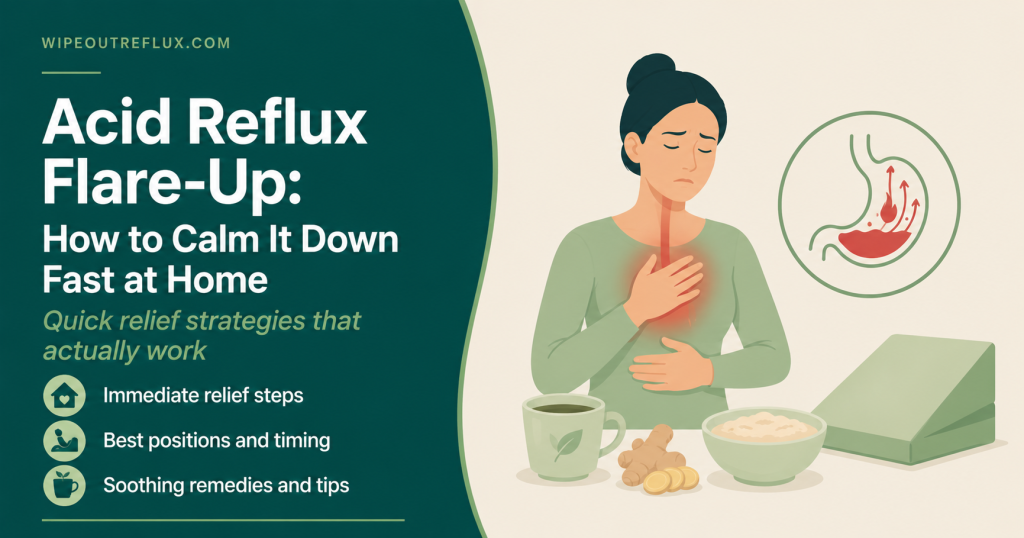 acid reflux flare up