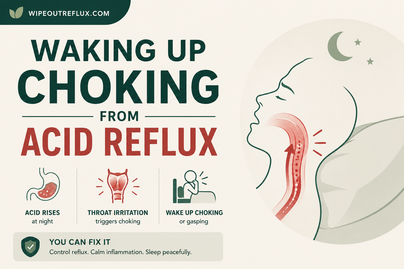 Waking Up Choking From Acid Reflux (Aspiration Explained)