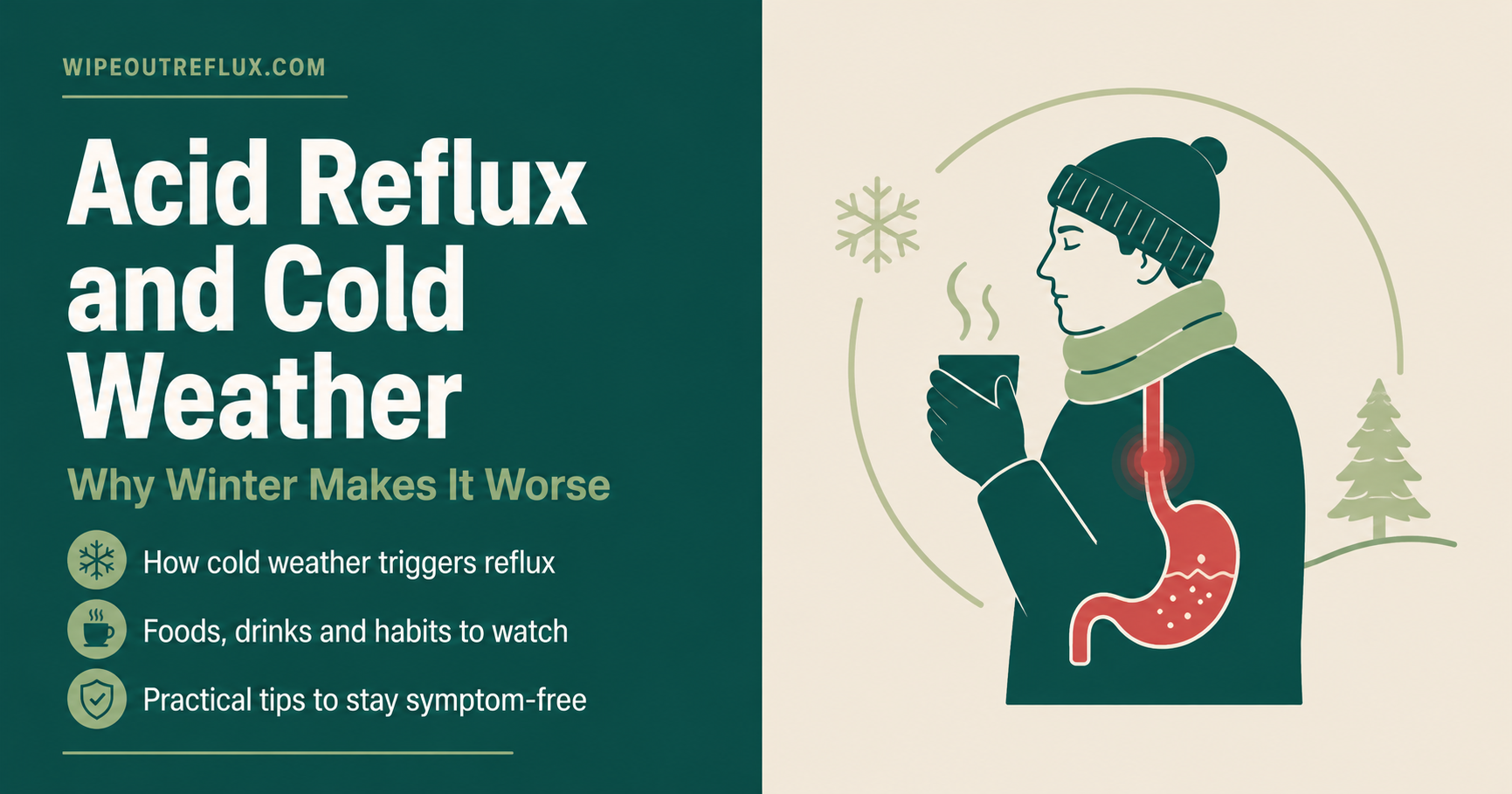 Acid Reflux and Cold Weather: Why Winter Makes It Worse