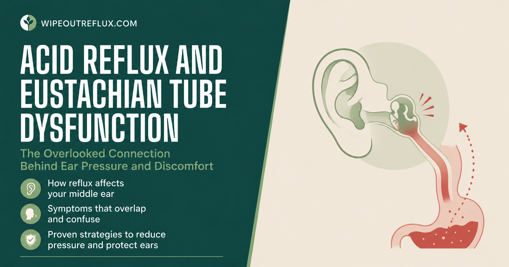 Acid Reflux and Eustachian Tube Dysfunction: Ear Fullness