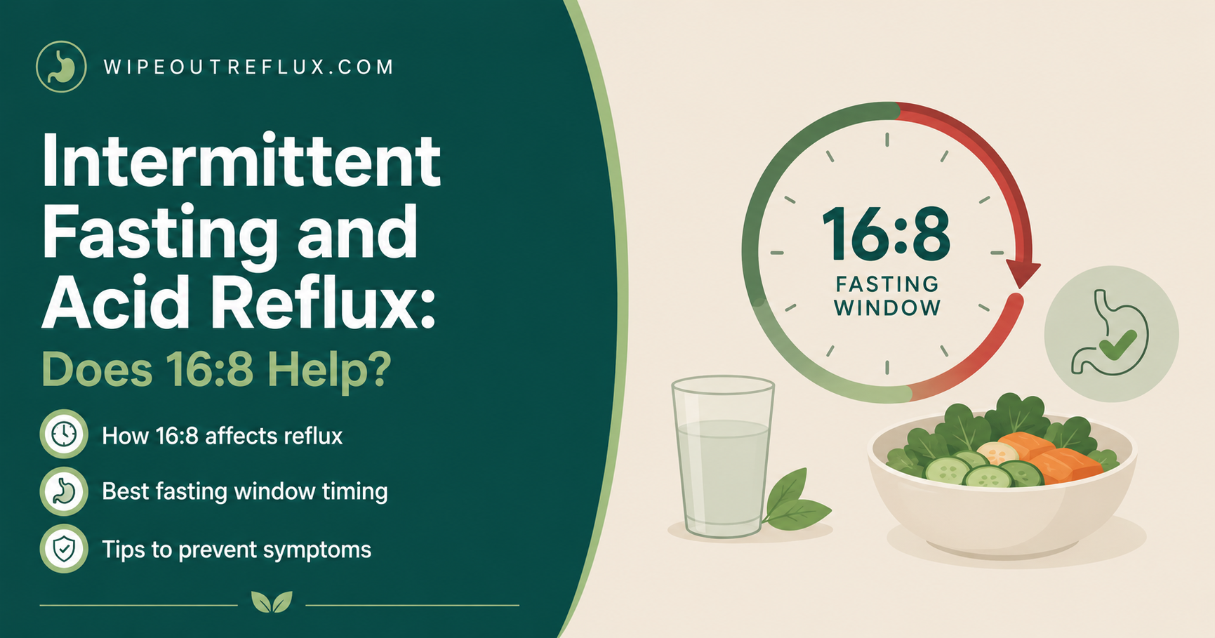 Intermittent Fasting and Acid Reflux: Does 16:8 Help?