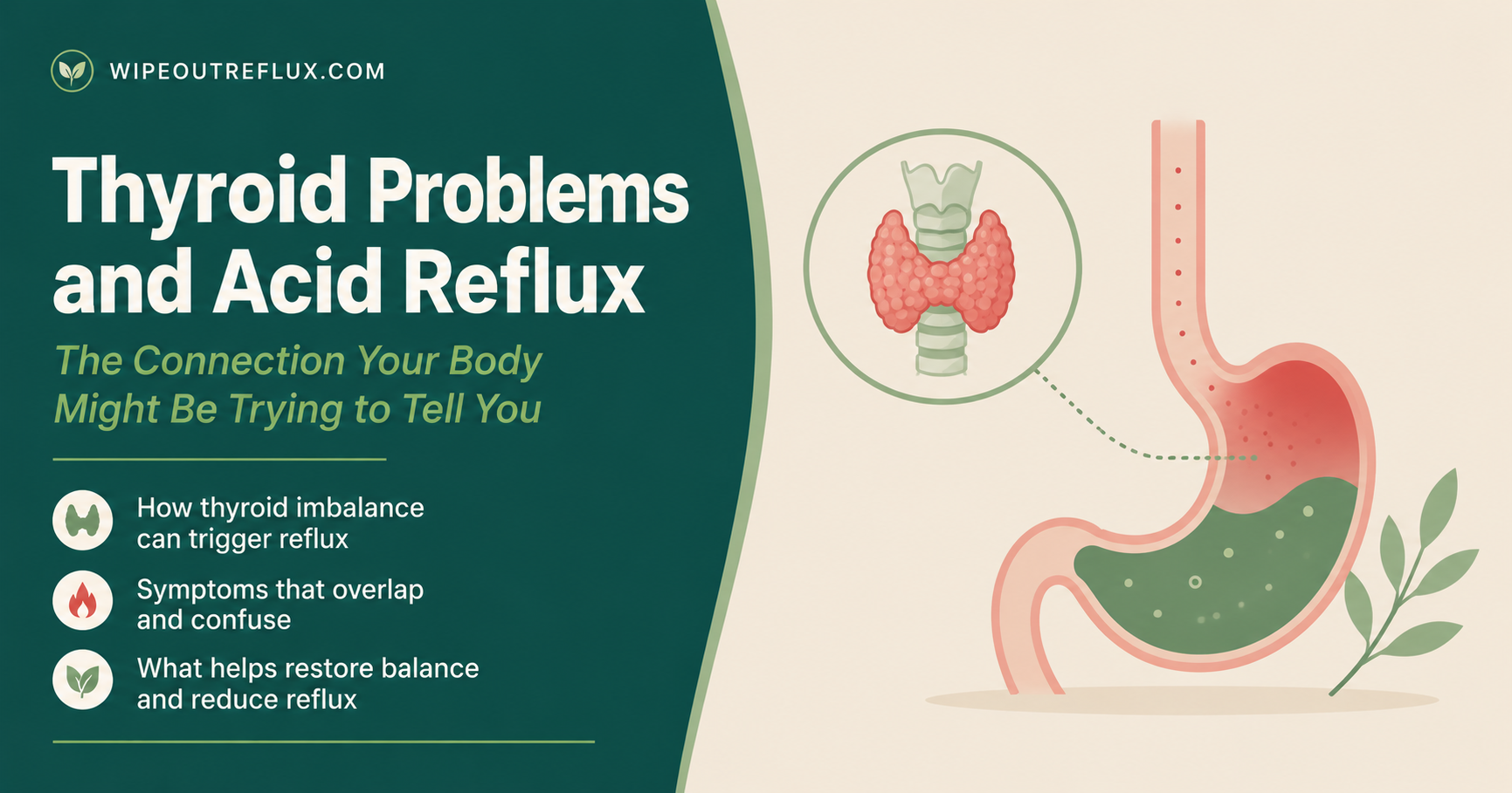 thyroid problems and acid reflux