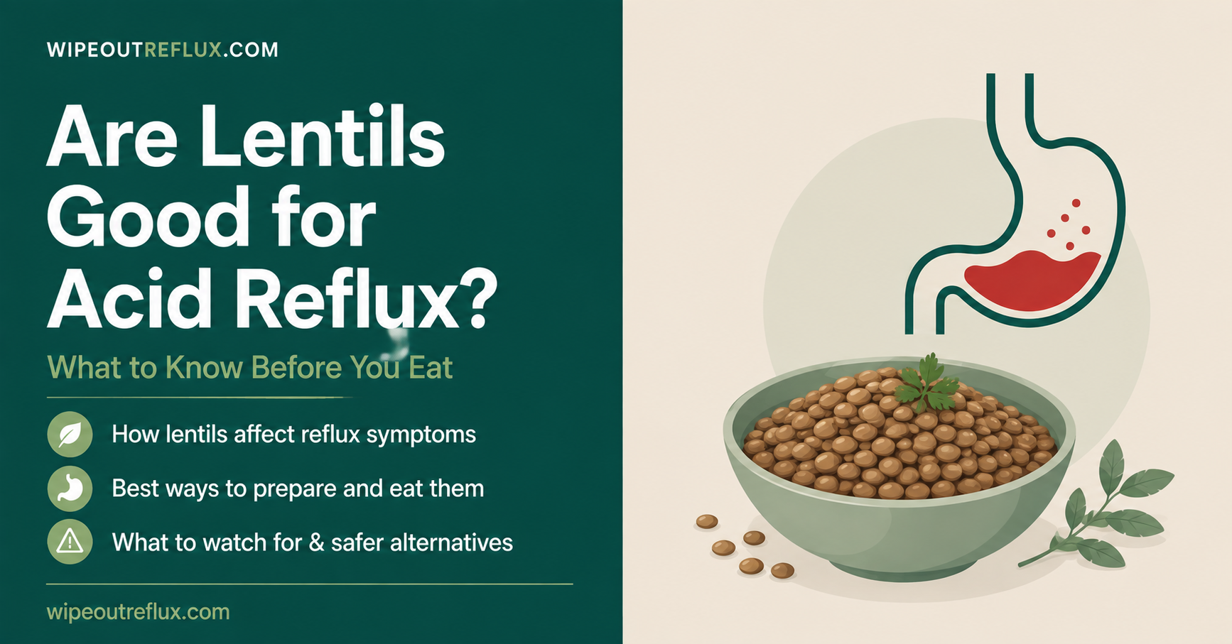 Are Lentils Good for Acid Reflux