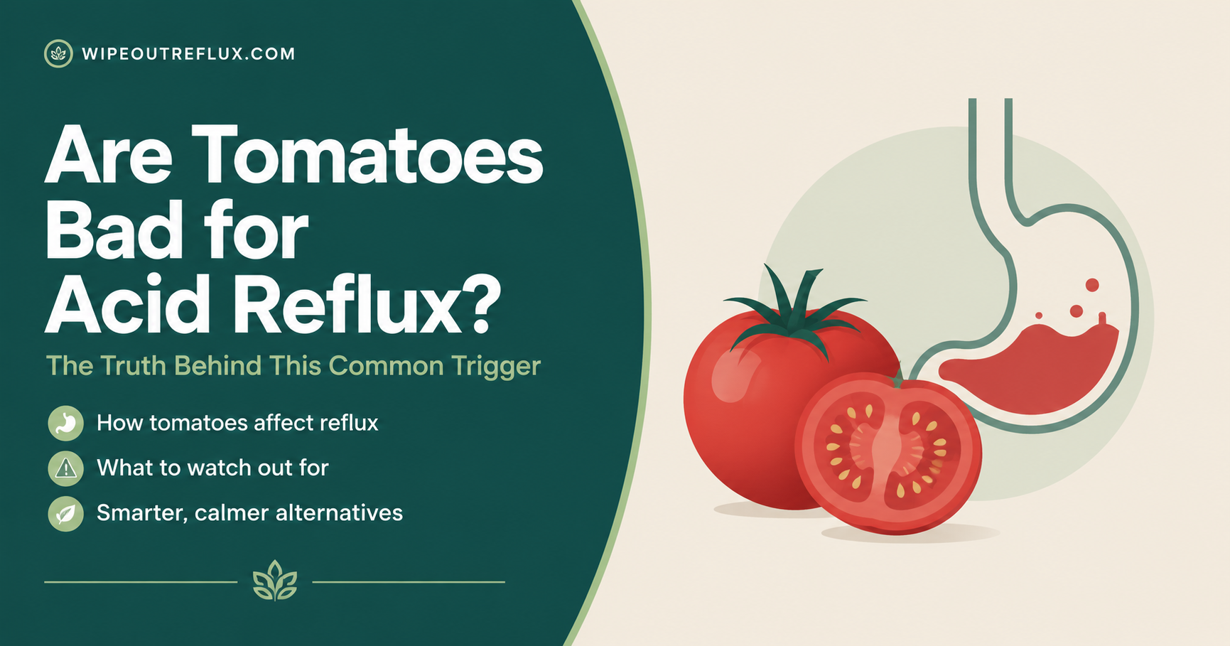 Are tomatoes bad for acid reflux
