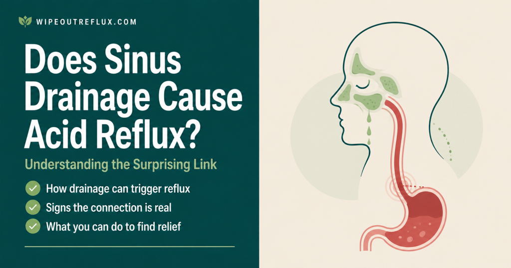 Does Sinus Drainage Cause Acid Reflux