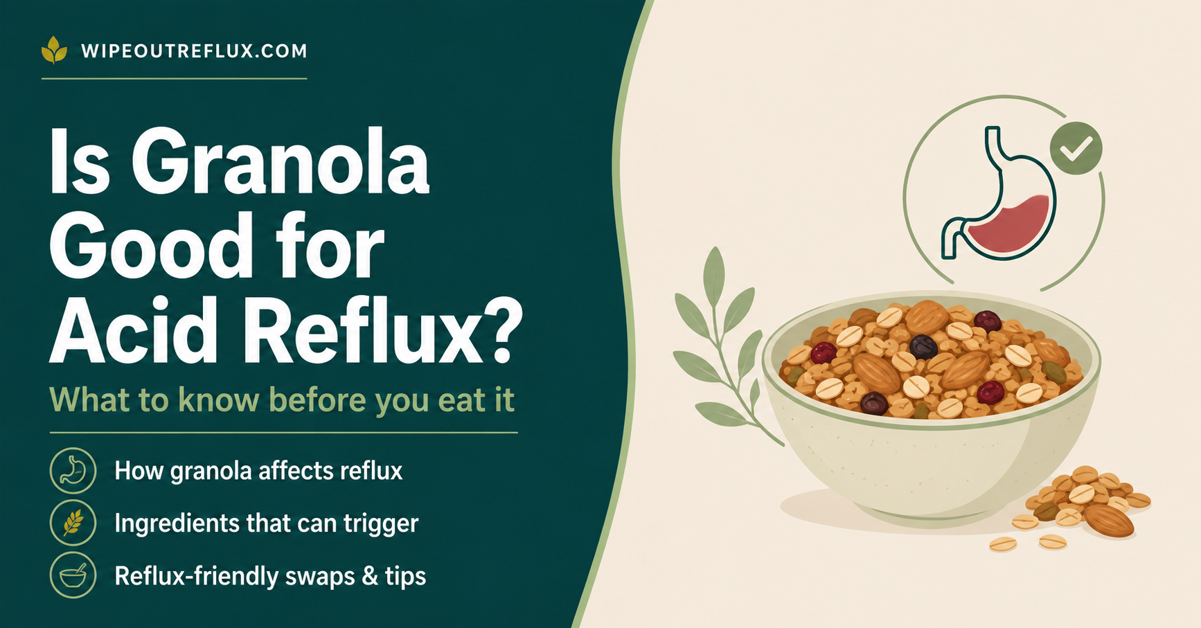 Is Granola Good for Acid Reflux
