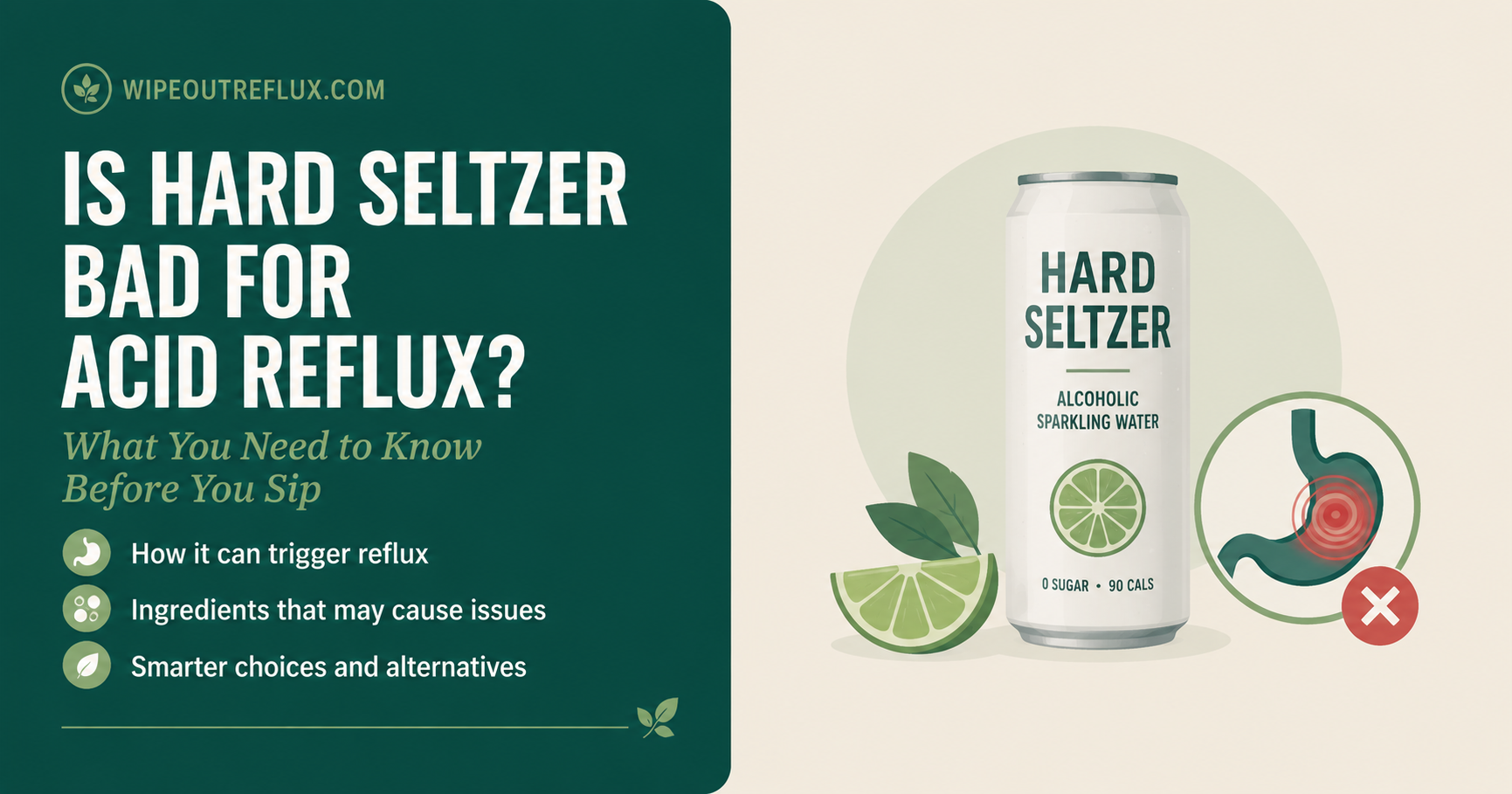 Is Hard Seltzer Bad for Acid Reflux