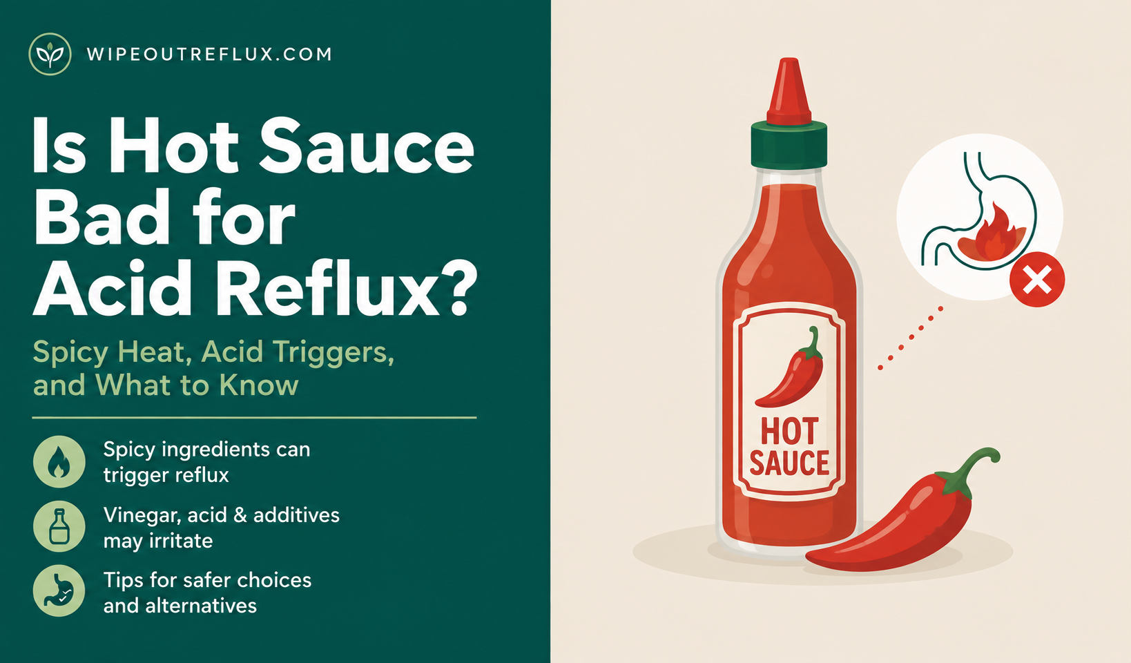 Is Hot Sauce Bad for Acid Reflux