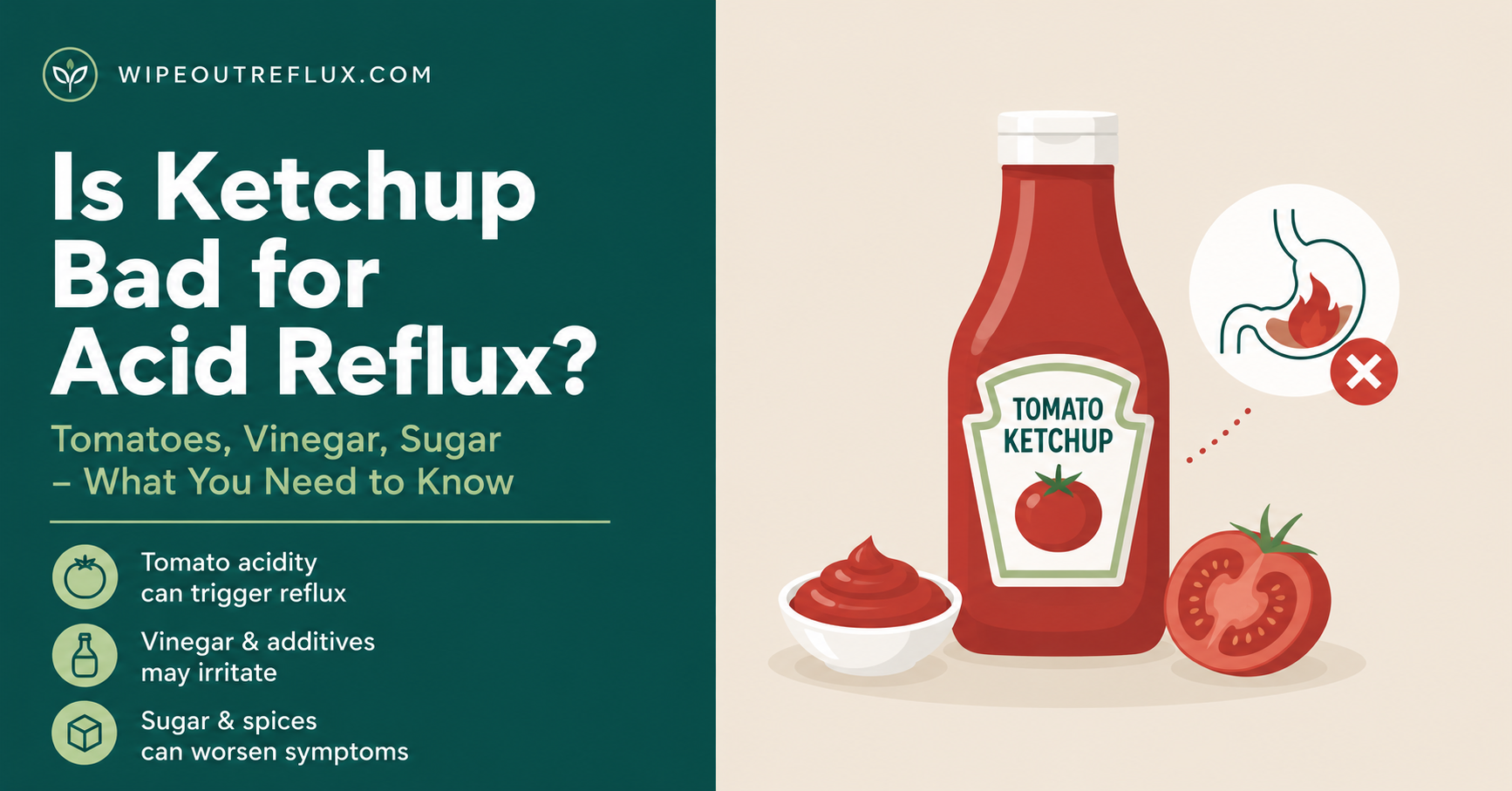 Is Ketchup Bad for Acid Reflux