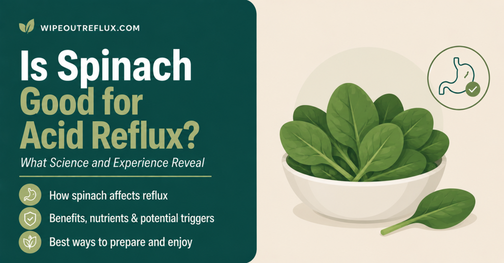 Is Spinach Good for Acid Reflux