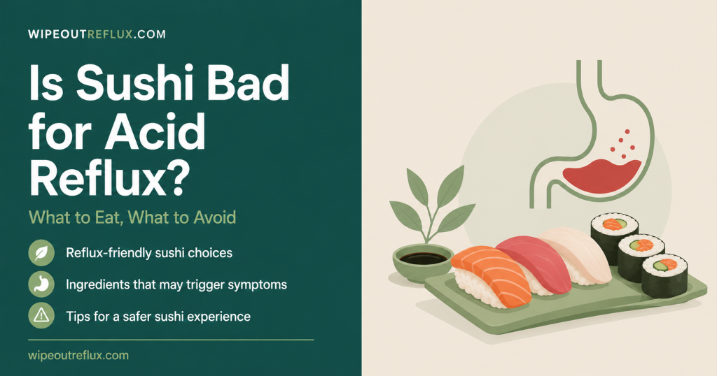 Is Sushi Bad for Acid Reflux