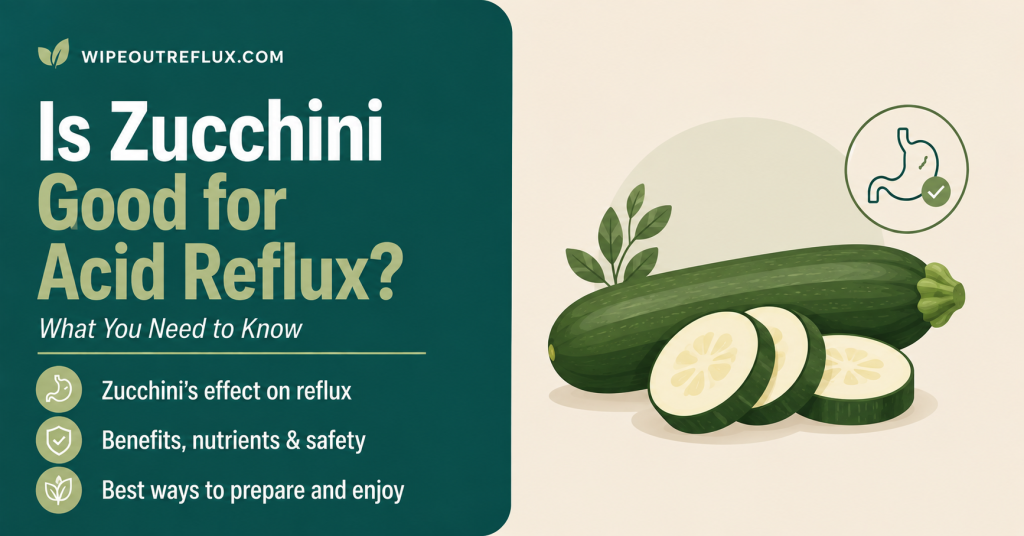 Is Zucchini Good for Acid Reflux