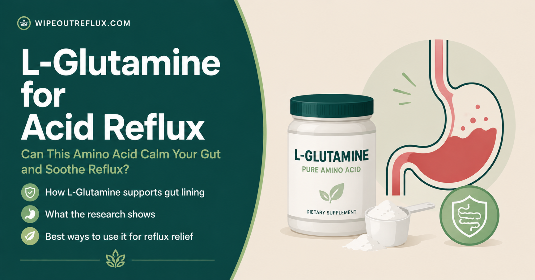 L-Glutamine for Acid Reflux
