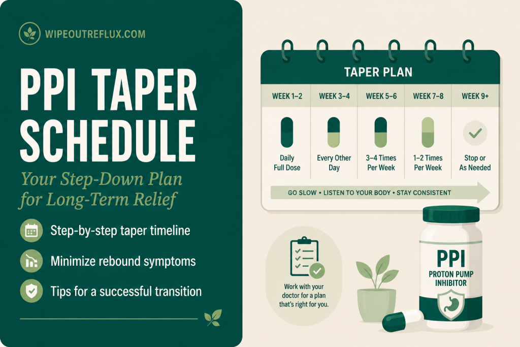 PPI Taper Schedule
