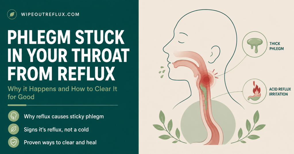 Phlegm Stuck in Your Throat From Reflux