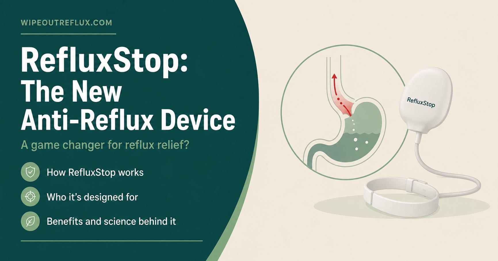 RefluxStop: The New Anti-Reflux Device