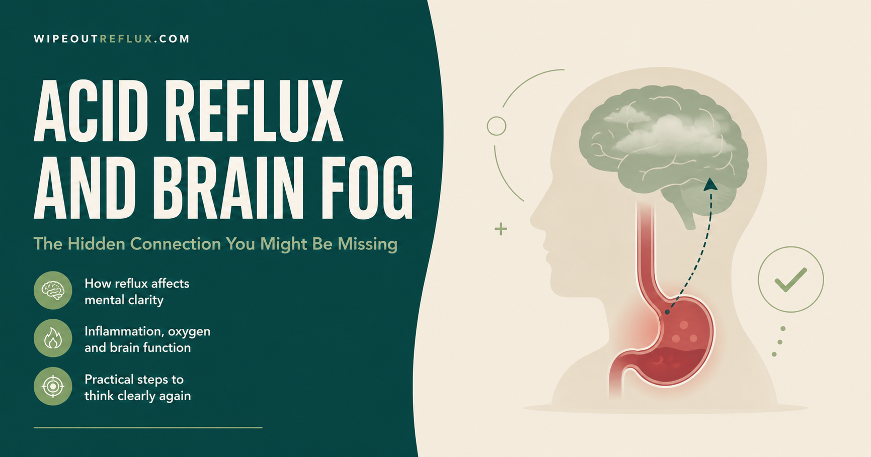 acid reflux and brain fog
