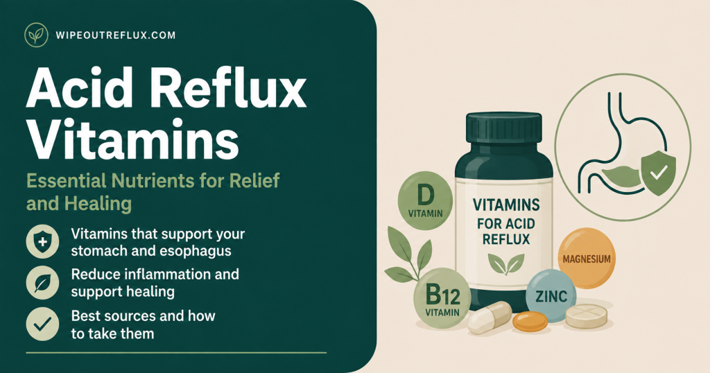 acid reflux vitamins