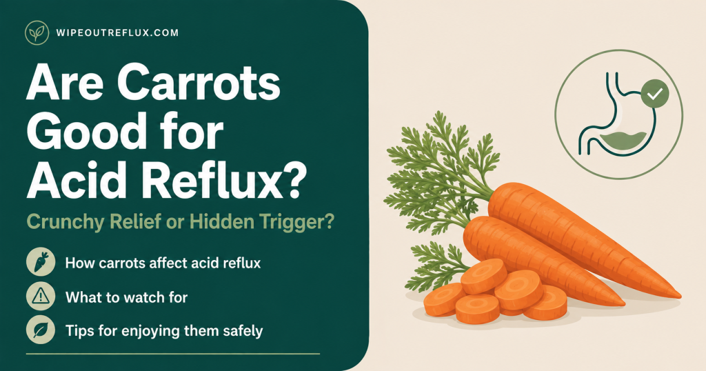 are carrots good for acid reflux