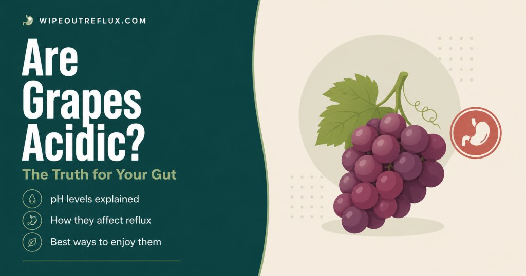 are grapes acidic