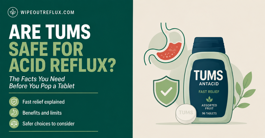 are tums safe for acid reflux