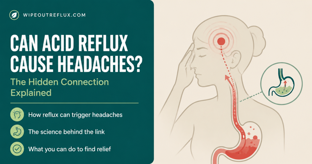 can acid reflux cause headaches