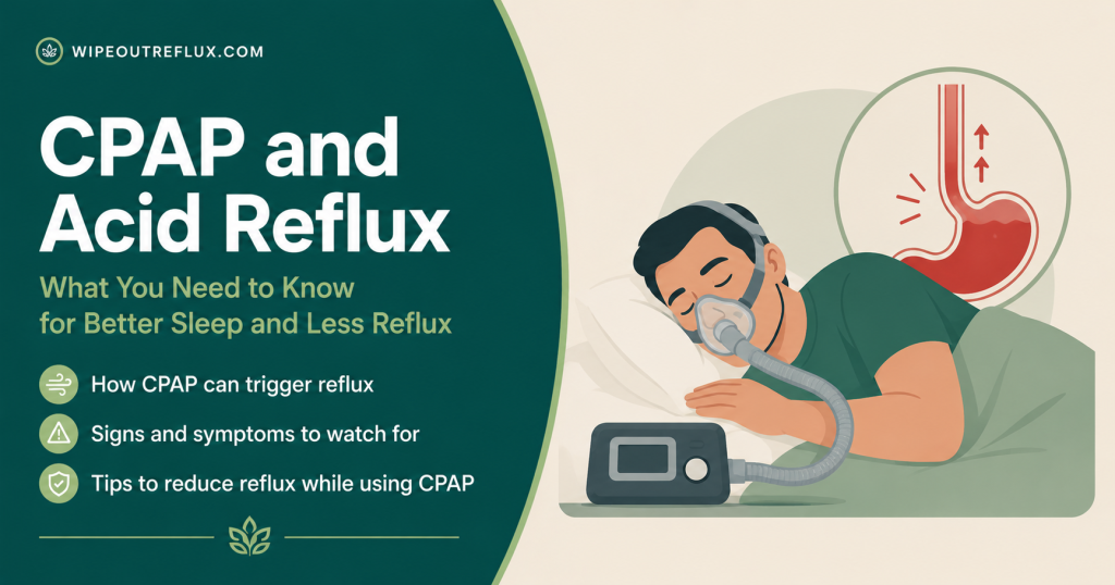 cpap and acid reflux