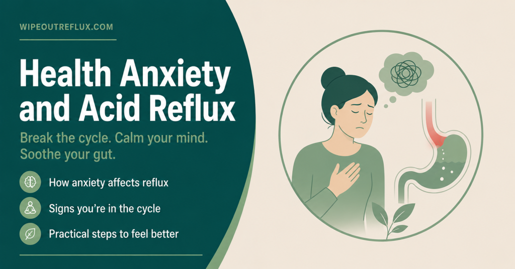 Health Anxiety and Acid Reflux: Breaking the Cycle
