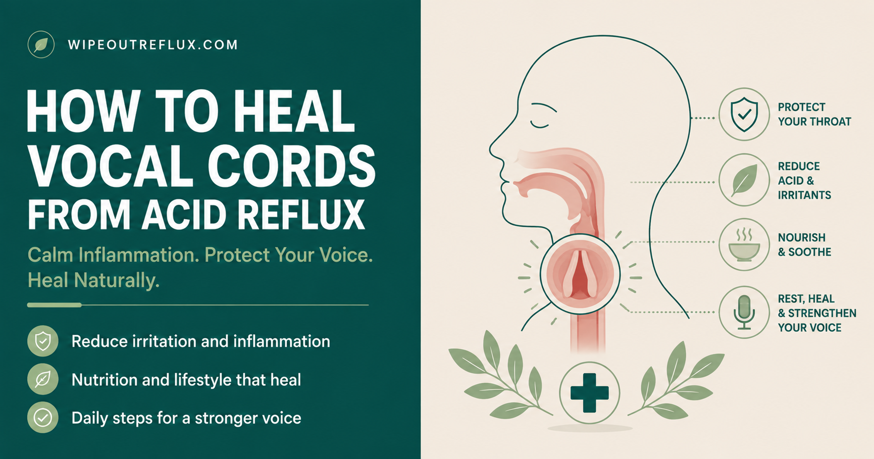 How to Heal Vocal Cords From Acid Reflux