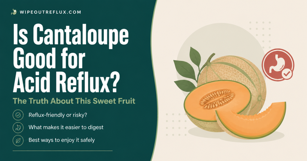 is cantaloupe good for acid reflux
