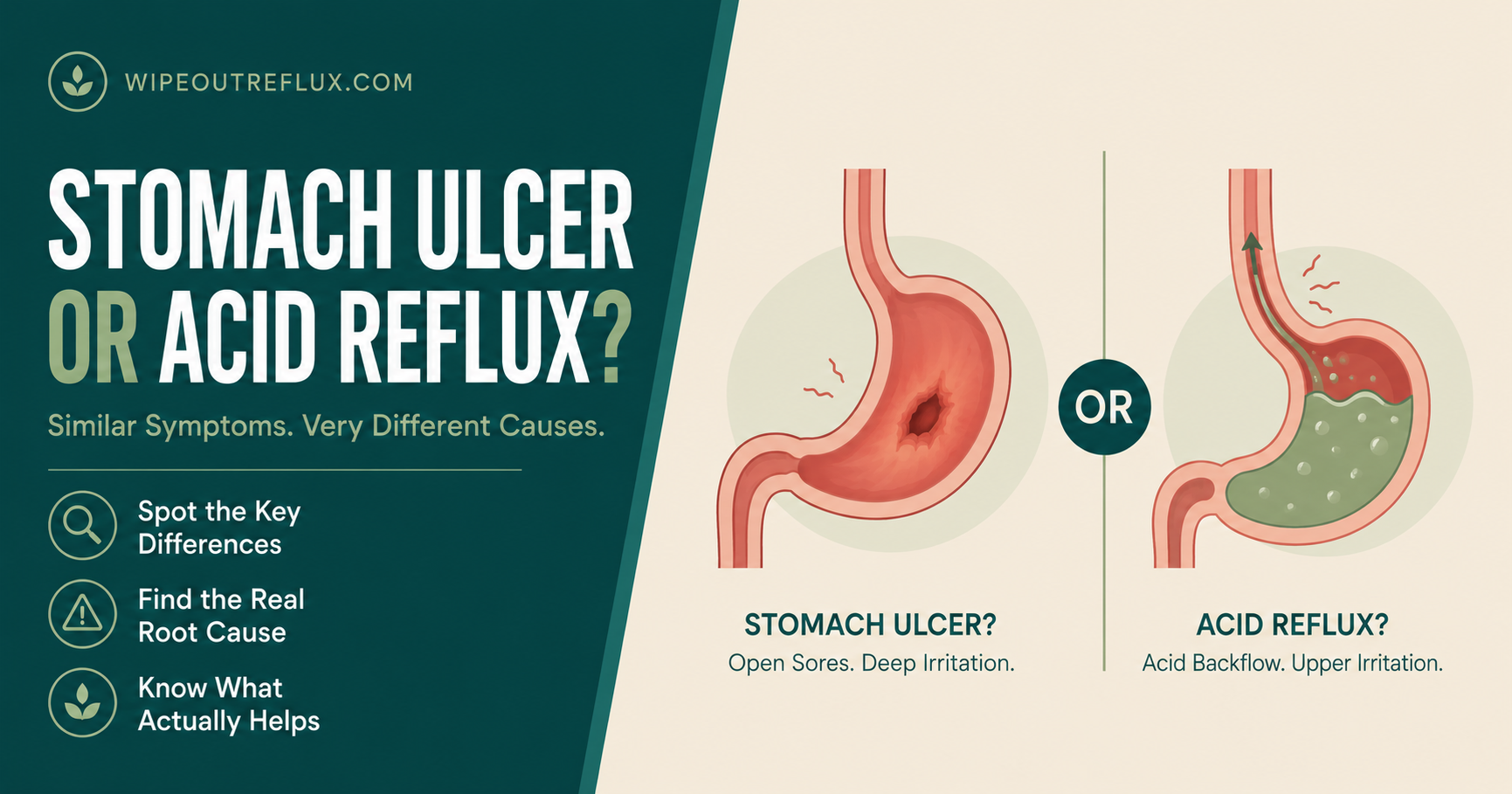 ulcer or acid reflux