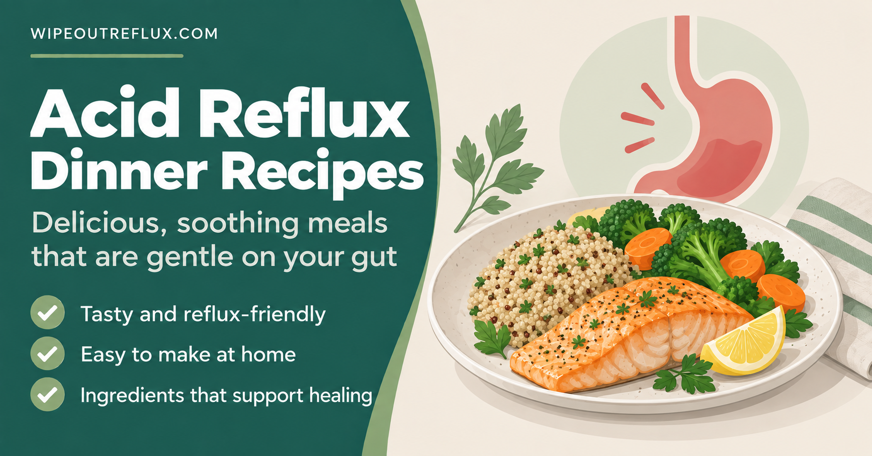 Acid reflux dinner recipes
