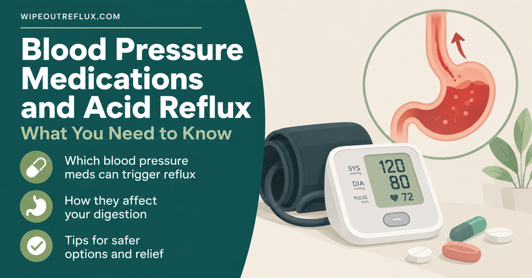 Blood Pressure Medications and Acid Reflux