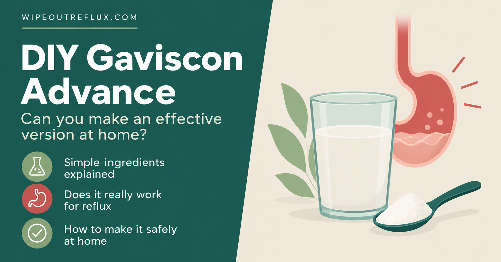 DIY Gaviscon Advance