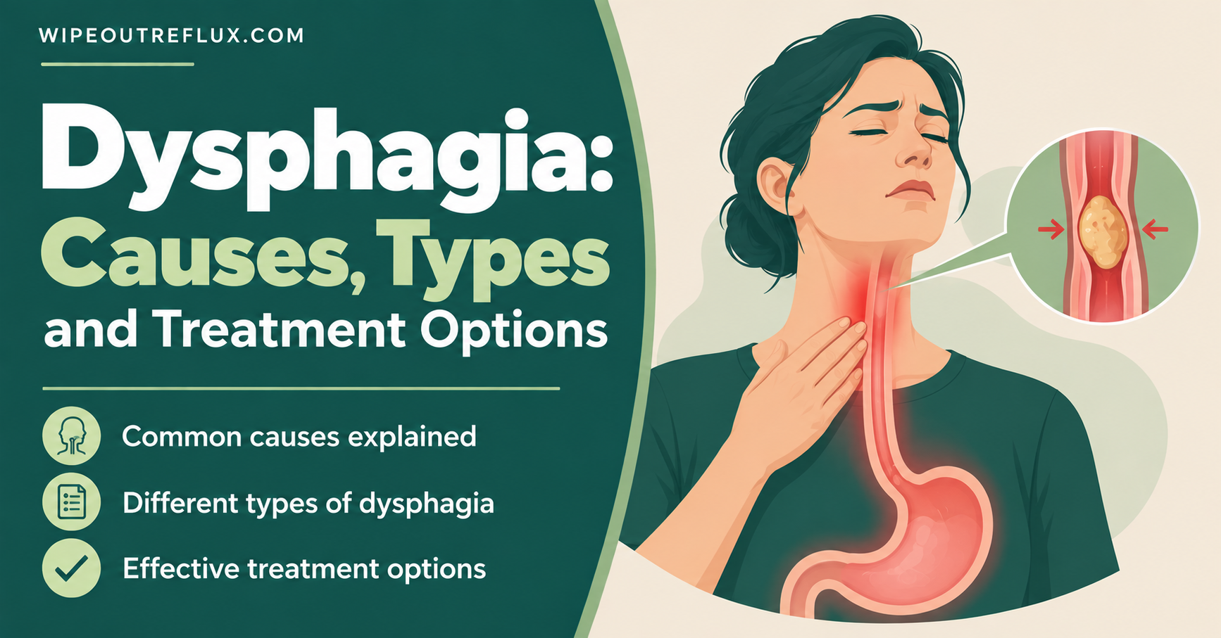 Dysphagia Causes Types and Treatment Options