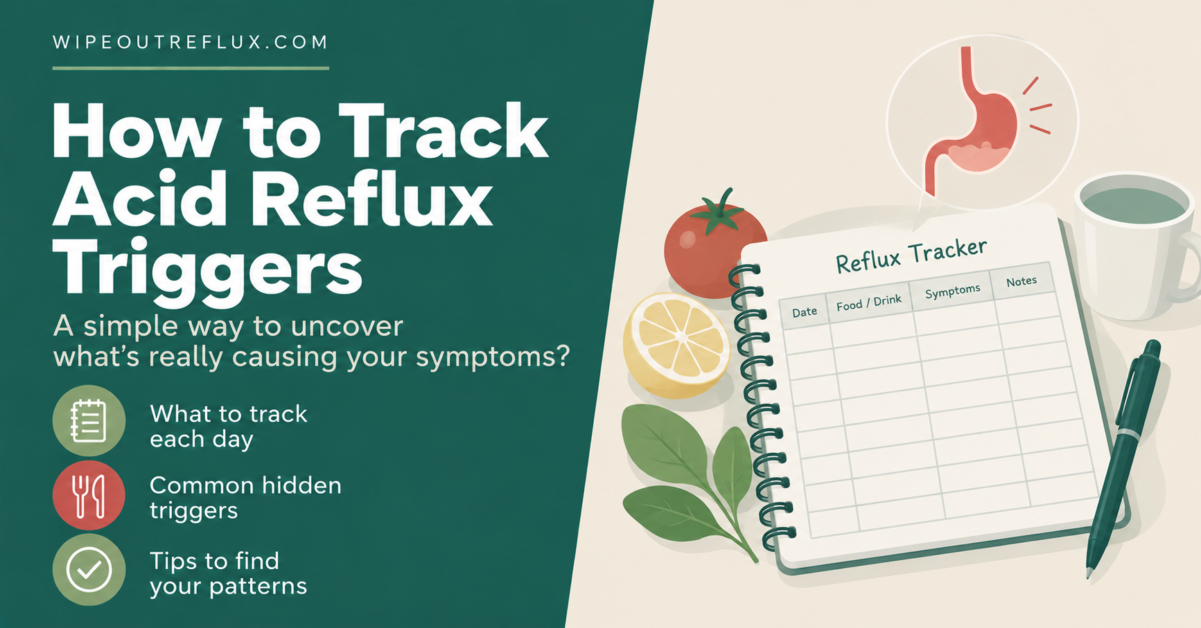 How to Track Acid Reflux Triggers