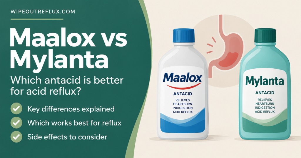 Maalox vs Mylanta