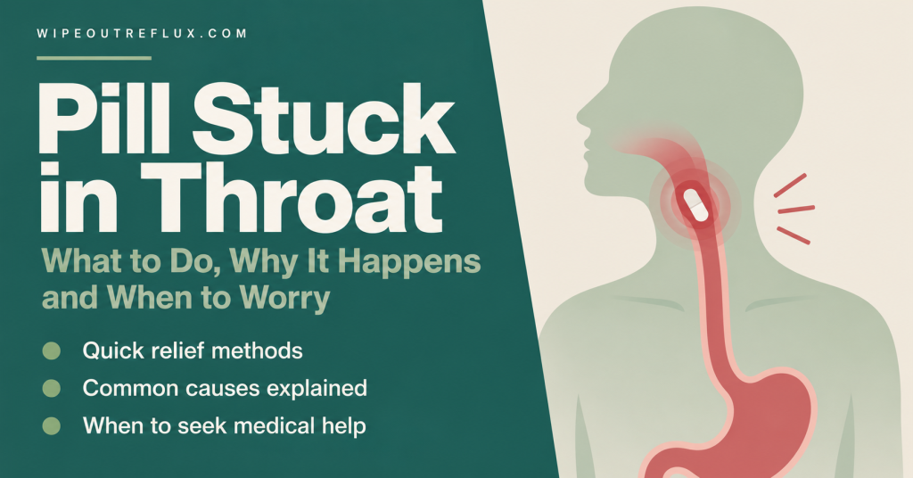 Pill Stuck in Throat