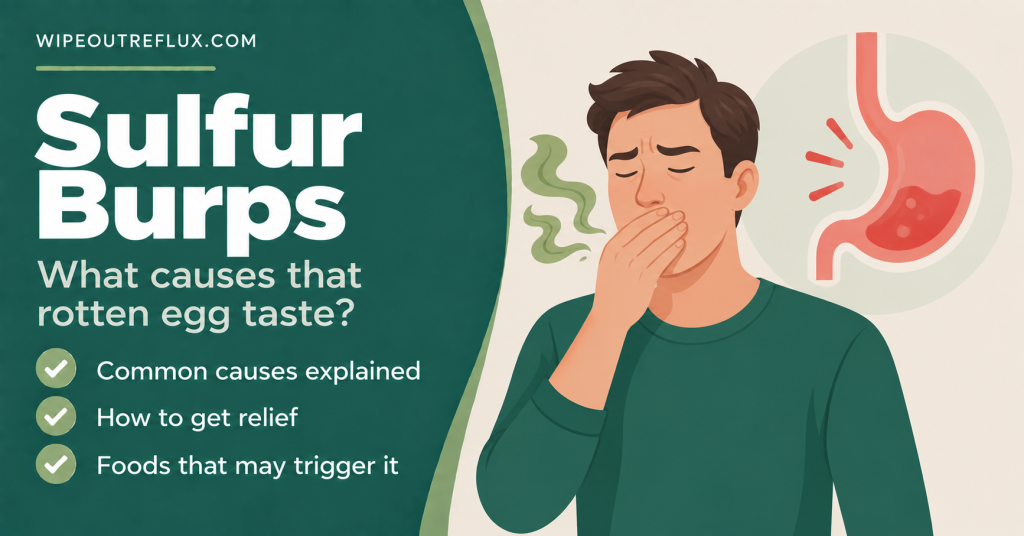 Sulfur burps