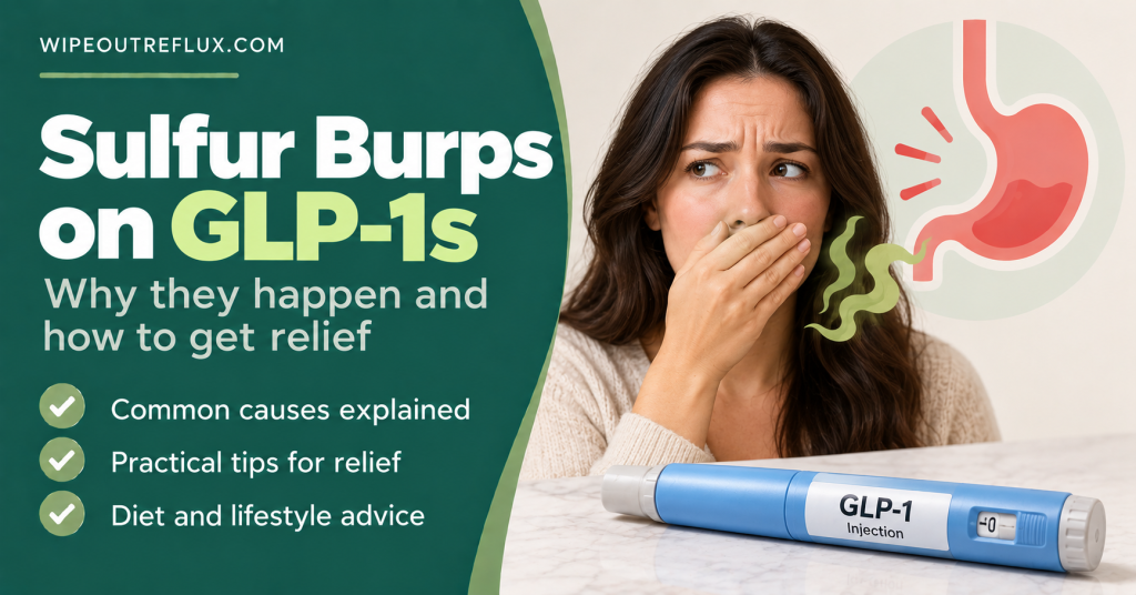 Sulfur burps on GLP-1s