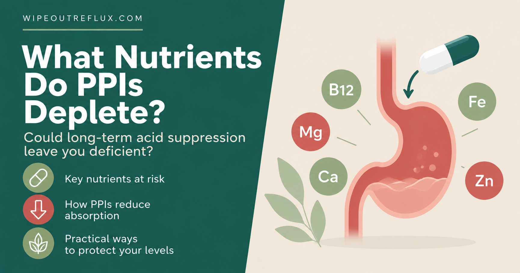 What Nutrients Do PPIs Deplete