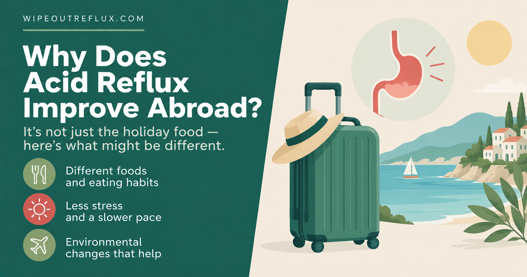 Why Does Acid Reflux Improve Abroad